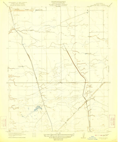 United States Geological Survey Firebaugh NE, CA (1922, 31680-Scale) digital map