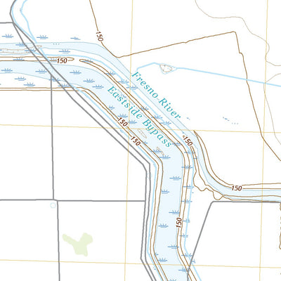 United States Geological Survey Firebaugh NE, CA (2021, 24000-Scale) digital map