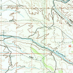 United States Geological Survey Firehole Canyon, WY-UT-CO (1980, 100000-Scale) digital map