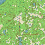 United States Geological Survey Fireside Lakes, WI (1972, 24000-Scale) digital map