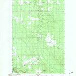 United States Geological Survey Firesteel, MI (1982, 25000-Scale) digital map