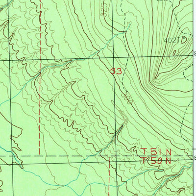 United States Geological Survey Firesteel, MI (1982, 25000-Scale) digital map
