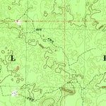 United States Geological Survey Firestone Butte, OR (1982, 24000-Scale) digital map