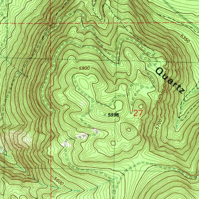 United States Geological Survey Firestone Butte, OR (1982, 24000-Scale) digital map
