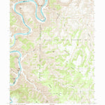 United States Geological Survey Firewater Canyon North, UT (1985, 24000-Scale) digital map