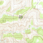 United States Geological Survey Firewater Canyon North, UT (1985, 24000-Scale) digital map