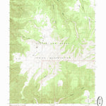 United States Geological Survey Firewater Canyon South, UT (1985, 24000-Scale) digital map