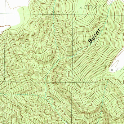 United States Geological Survey Firewater Canyon South, UT (1985, 24000-Scale) digital map