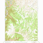 United States Geological Survey Firewater Canyon, UT (1953, 62500-Scale) digital map