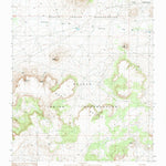 United States Geological Survey First Flat Mesa, AZ (1991, 24000-Scale) digital map