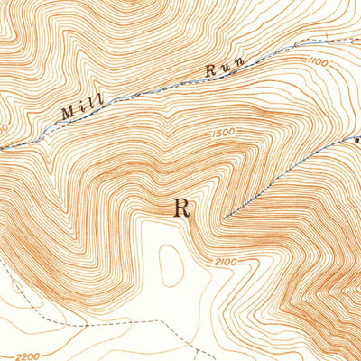 United States Geological Survey First Fork, PA (1947, 24000-Scale) digital map
