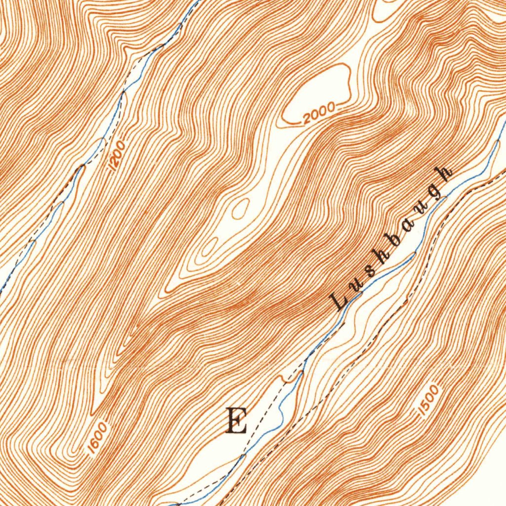First Fork, PA (1947, 24000-Scale) Map by United States Geological ...
