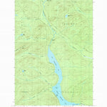 United States Geological Survey First Musquacook Lake, ME (1986, 24000-Scale) digital map