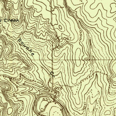 United States Geological Survey Fischer, TX (1925, 48000-Scale) digital map