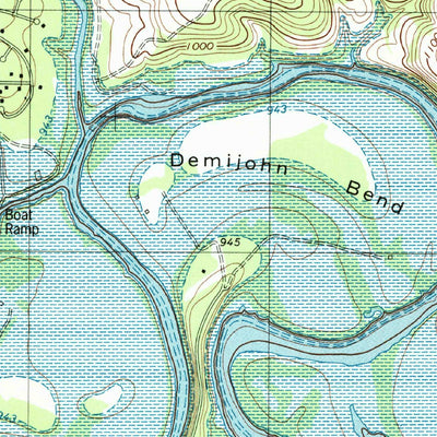 United States Geological Survey Fischer, TX (1989, 24000-Scale) digital map