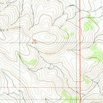 United States Geological Survey Fish Creek Basin, NV (1990, 24000-Scale) digital map