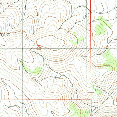 United States Geological Survey Fish Creek Basin, NV (1990, 24000-Scale) digital map