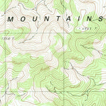 United States Geological Survey Fish Creek Basin, NV (1990, 24000-Scale) digital map
