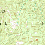 United States Geological Survey Fish Creek Desert, OR (1989, 24000-Scale) digital map