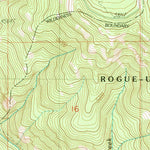 United States Geological Survey Fish Creek Desert, OR (1989, 24000-Scale) digital map