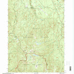 United States Geological Survey Fish Creek Desert, OR (1997, 24000-Scale) digital map