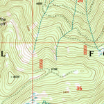 United States Geological Survey Fish Creek Desert, OR (1997, 24000-Scale) digital map