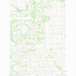 United States Geological Survey Fish Creek Lake, ND (1980, 24000-Scale) digital map