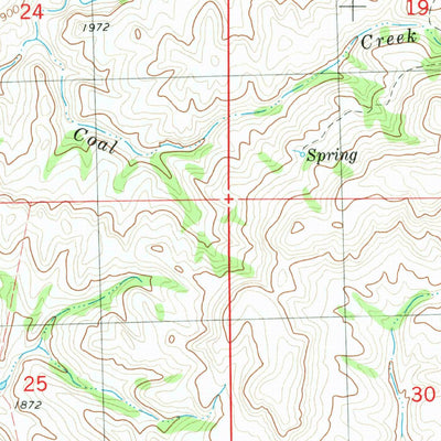 United States Geological Survey Fish Creek Lake, ND (1980, 24000-Scale) digital map