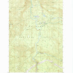 United States Geological Survey Fish Creek Mountain, OR (1985, 24000-Scale) digital map