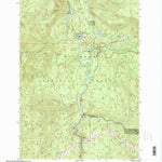 United States Geological Survey Fish Creek Mountain, OR (1997, 24000-Scale) digital map