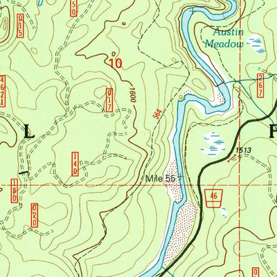 United States Geological Survey Fish Creek Mountain, OR (1997, 24000-Scale) digital map