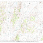 United States Geological Survey Fish Creek Mountains, NV (1982, 100000-Scale) digital map