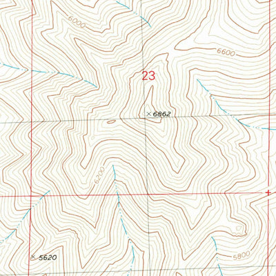 United States Geological Survey Fish Creek Reservoir, ID (1979, 24000-Scale) digital map