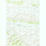 United States Geological Survey Fish Dam, MT (1986, 24000-Scale) digital map