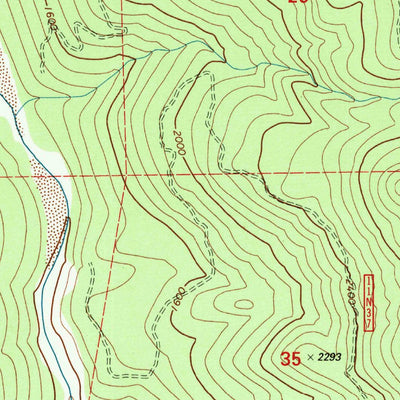 United States Geological Survey Fish Lake, CA (1997, 24000-Scale) digital map