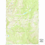 United States Geological Survey Fish Lake, ID (1966, 24000-Scale) digital map