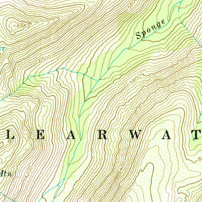 United States Geological Survey Fish Lake, ID (1966, 24000-Scale) digital map