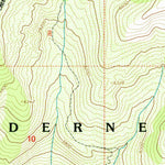 United States Geological Survey Fish Lake, ID (1995, 24000-Scale) digital map
