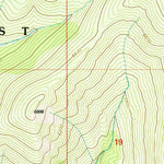United States Geological Survey Fish Lake, ID (1995, 24000-Scale) digital map