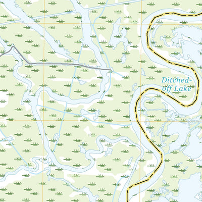 United States Geological Survey Fish Lake, LA (2020, 24000-Scale) digital map