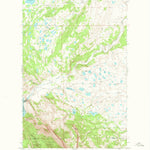 United States Geological Survey Fish Lake, MT (1968, 24000-Scale) digital map