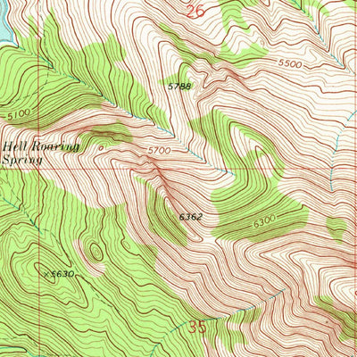 United States Geological Survey Fish Lake, MT (1968, 24000-Scale) digital map