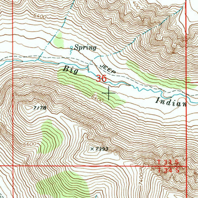 United States Geological Survey Fish Lake, OR (1968, 24000-Scale) digital map