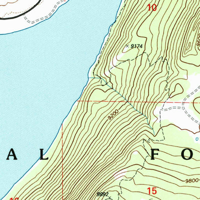 United States Geological Survey Fish Lake, UT (2001, 24000-Scale) digital map