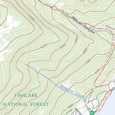 United States Geological Survey Fish Lake, UT (2023, 24000-Scale) digital map