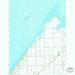 United States Geological Survey Fish Point, MI (1963, 24000-Scale) digital map