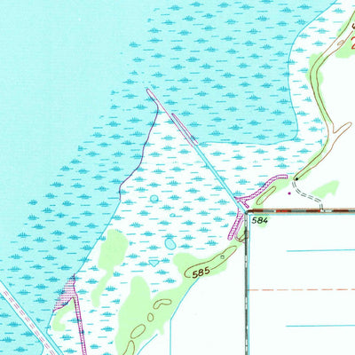 United States Geological Survey Fish Point, MI (1963, 24000-Scale) digital map
