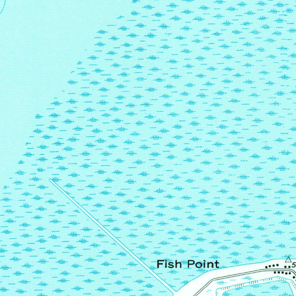 Fish Point, MI (1963, 24000-Scale) Map by United States Geological