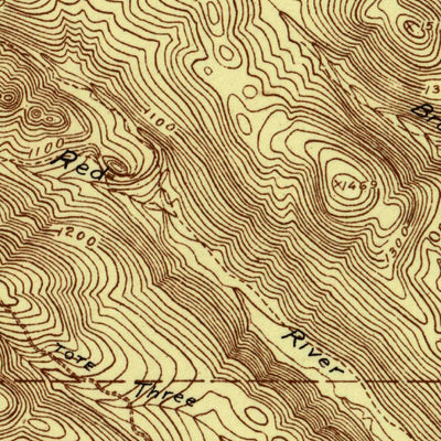 United States Geological Survey Fish River Lake, ME (1931, 48000-Scale) digital map