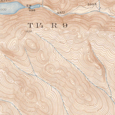 United States Geological Survey Fish River Lake, ME (1935, 62500-Scale) digital map